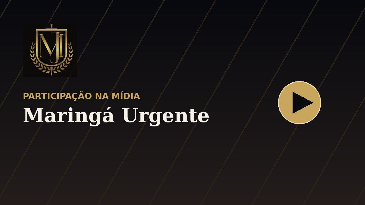 Miniatura do vídeo Maringá Urgente
